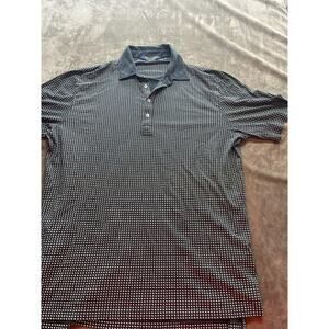 Polo Ralph Lauren Polo Shirt Men's XL Black Cotton Golf Performance Short Sleeve